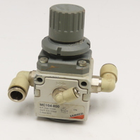 Camozzi MC104-R00 G1/4 G1/8 Ports Compressed Air Pressure Regulator