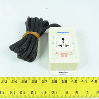 Slaughter 99-10001-01 Universal Receptacle Adapter Box High Voltage 10' Cable