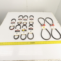 Gates B55 B29 Hi-Power II V-Belt 21/32" x 58" & 21/32" x 32" Mixed Lot Of 9