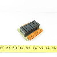 SD 1045/1 ISS.1 Circuit Board W/ (8) Gunther Relay WG-A8 6B 02