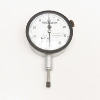 Starrett Beloit 25-341/5 0-50-0 Reading Dial Indicator 001" Grad.