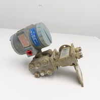Foxboro 823DP-I3S1NM0-Y EW Electronic Transmitter W/ 1/2" NPT Pressure Manifold