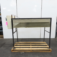 Infrared Heating Curing Lamp Fixture 67"x31"x 41" Tall Underneath 17A 3Ph 480V