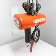 CM Lodestar Model L 1 Ton 2000LB Electric Chain Hoist 16FPM 20'Lift 230/460V 3Ph