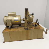 Vickers V10 1S1S 1C20 1Hp Hydraulic Power Unit 115/208-230V 1Ph 7 Gallon 3.6GPM