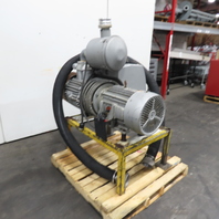 Busch 20HP Rotary Vane Vacuum Pump 3Ph 575V 20A Tested