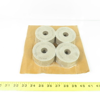 Norton 53A80-MVBE 3" x 1-1/2" x7/8" Alundum Grinding Wheel Lot Of 4