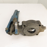 Jamesbury 815L-11-22HBMF-B 2-1/2" Butterfly Valve 300PSIG SS Disc