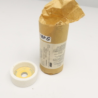 Norton 38A60-I12VBEP 2.5" x 2" x .625" Alundum Grinding Wheel Cup Lot Of 5