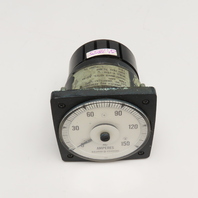 Square D 2830-1161-LSPZ 0-150A AC Ammeter Amp Meter 60Hz 800V Max
