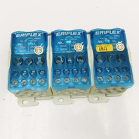 Eriflex 569040 Single Pole Distribution Block 11 Load 1000V Lot Of 3