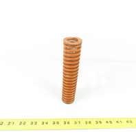 1-1/2" OD x 13/16" ID Flat Wire Compression Orange Die Spring 7" OAL