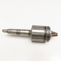 Jacobs No. 100 Keyless Center Rest Armature Chuck 1/4-3/4" No. MT3 Brass Jaws