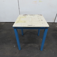 27-1/2"x 27-1/2"x 32" H 3/4" Thick Steel top Assembly Welding Fabrication Table