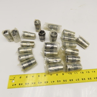 Huge Lot Misc Sizes TG 100 Spring Collets All New Lot Of 22