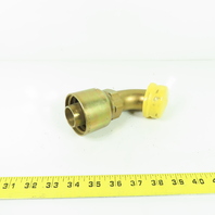 Parker R12-FL8A 1" ID x 2" Flange Hydraulic Elbow Fitting