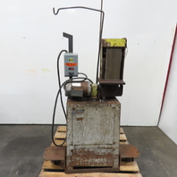 3HP 6" W Vertical Belt Sander 3Ph 230/460V W/Vacuum Base