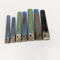 Pexto 3, 5, 6, 7, 8 Vintage Tinsmith Rivet Setters Lot Of 7