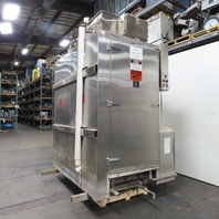 Douglas 2566-SCSGPR Stainless Steel Walk-In Rack Batch Washer 38W x 84H x72"Deep