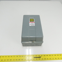 Square D Nema Size 2 Contactor Class 8502 Type S Enclosure Only
