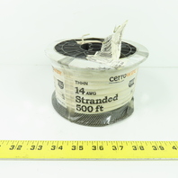 Cerrowire 14AWG White THHN Stranded Copper Wire Cable 500'