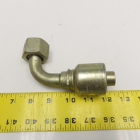 Gates 12G-12FFORX90S 3/4" (-12) ID Hose Crimp x 3/4" Female Flat Face Seal 90°