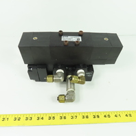 Parker H2215BGC23B Pneumatic Solenoid Valve 145PSI 115/120V Coil W/ Manifold