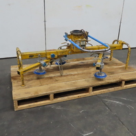 Anver M50M4-61-2/44 4 Pad Pneumatic Vacuum Lifter Spreader 10' x 6' Sheet 500Lbs