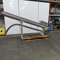 Enviro-Care Screw Conveyor Trough Frame Only Stainless Steel 5" x 127"