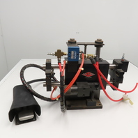 TDL Tool Single Head Pneumatic Drill Unit 3-5/8" Reach 1-5/8" Down Stroke