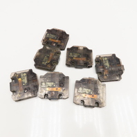 General Electric CR4XA01B CR4R Ans CR4C Auxiliary Contact Lot Of 7