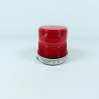 Edwards Signaling Adaptabeacon 48SINR-G1-20WH Red Warning Beacon Light 24VDC