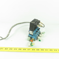 MAC 132B-501JB (3) Solenoid Valve 24VDC 150PSI W/ Manifold Bank