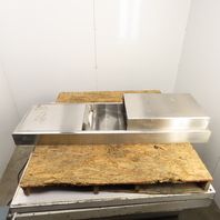 Bobrick B-3944 Stainless Steel Recessed Paper Towel Dispenser/Waste Receptacle