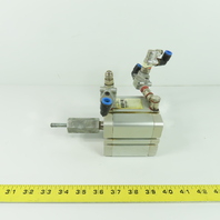 Micro 0050150040 Double Act. Pneumatic Cylinder 10Bar 40mm Stroke