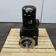 Lenze GKS09-3M VAK 132C22 554 C 25.6:1 Helical-Bevel Gear Motor 68.4RPM 7kW 3PH