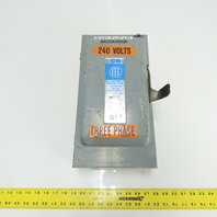 ITE FK361 30A Fusible Safety Disconnect Switch 600V 3Ph