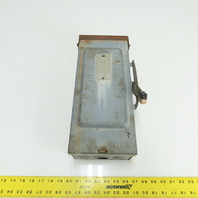 Square D 30A Fusible Safety Disconnect Switch 600V 3Ph