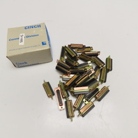 Cinch DBC 25S 25 Position Sub-D Connector Lot Of 34