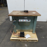 Evan's Machinery Model 1050 T-Edge Applicator Machine 230V 1PH 48" x 32" Table