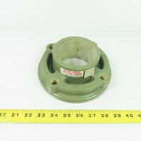 Smith Fiberglass 3" Tapered Socket Flange 4-Bolt 7-1/2" OD