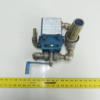True Blue Plas-O-Matic EBV-65 Electric Actuator Valve 1/2" 120VAC 2A