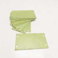 5" x 9-1/2" x 0.265" Laminate Fiberglass Garolite Style Plate Lot Of 8