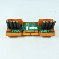 Weidmuller 91303.0 8-Position Fuse Interface Board Module 24VDC/120VAC