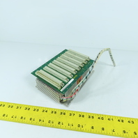 Moore Products 13817-1-2 8-Slot Backplane Rack with Power Supply WI60-341-01/CX