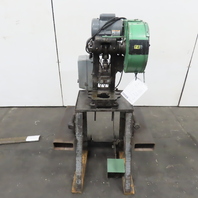 Perkins Junior 3 Ton Mechanical Punch Press 1-1/4" Stroke 3-1/8" Throat 115V 1Ph