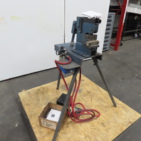 Pneumatic Air Sheet Metal Corner Notcher Cutter Foot Pedal Operated