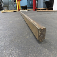 108" Long Press Brake 90° V-Forming Angle Die Block 1/2" Tang 2-7/8" Tall