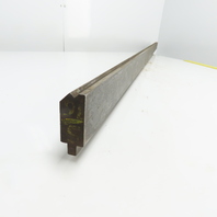 77-5/16" Long Press Brake 90° V-Forming Angle Die Block 1/2" Tang 3-1/4" Tall