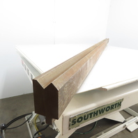 84-1/2" Long Press Brake 90° V-Forming Angle Die Block 1/2" Tang 3-3/8" Tall